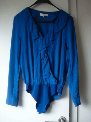 *VAL* Maria Tailor body, dames. mt 38, Kleding | Dames, Blouses en Tunieken, Gedragen, Maat 38/40 (M), Blauw, Ophalen of Verzenden