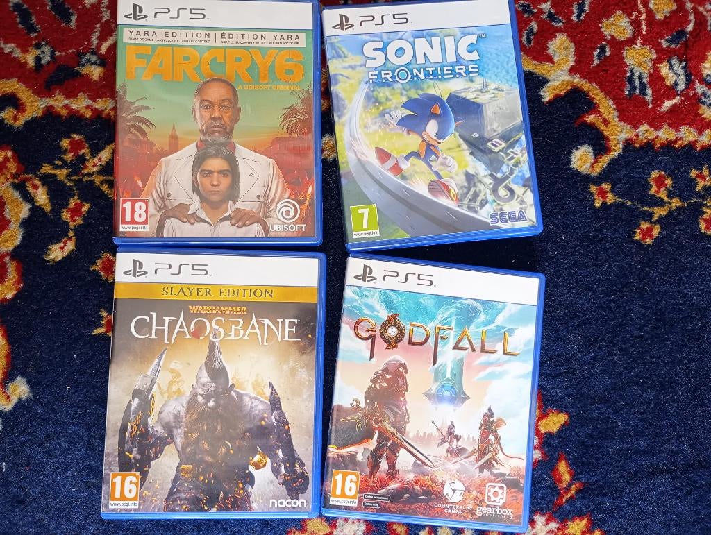 PS5 games, Verzenden