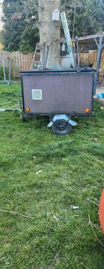 Remorque avec porte vélo, Autos : Divers, Remorques, Enlèvement, Utilisé