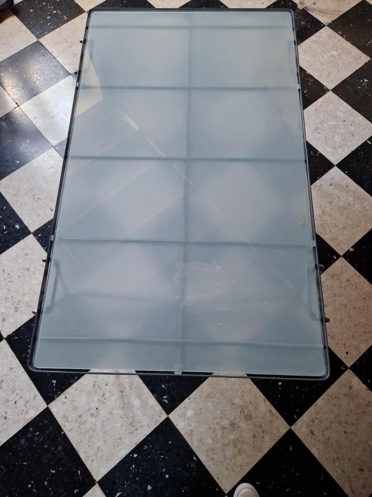 Table de salon Moment /ikea vintage, 100 à 150 cm, Vintage design, Moins de 50 cm, Verre