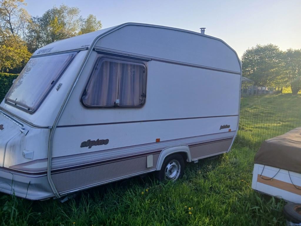 Sprite caravan, Caravans en Kamperen, Rondzit, Particulier, Sprite, Uitbouw voortent