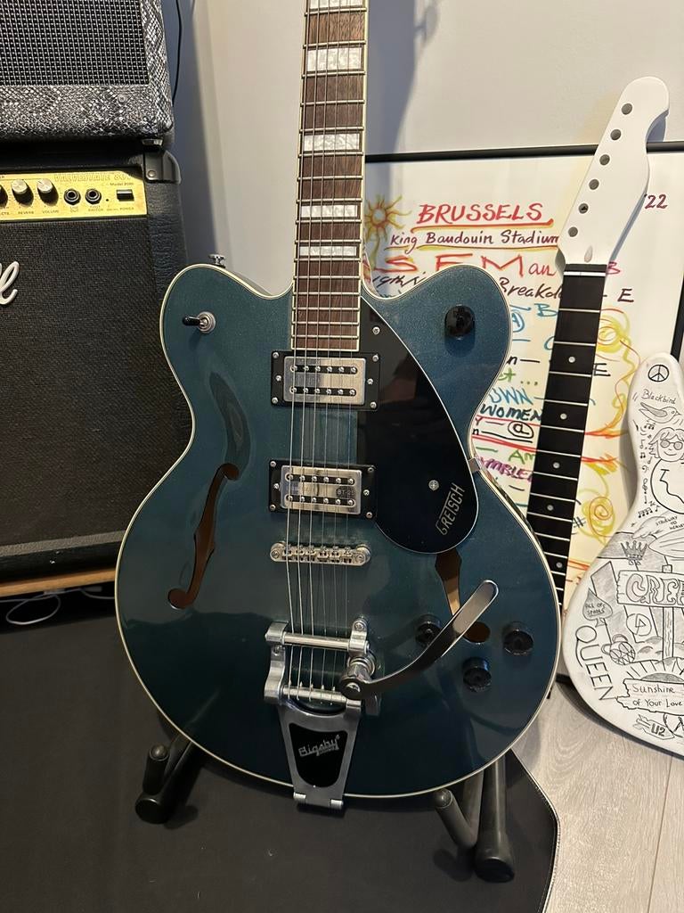 Gretsch G2622T + officiele gretsch koffer, Musique & Instruments, Instruments à corde | Guitares | Électriques, Enlèvement, Comme neuf