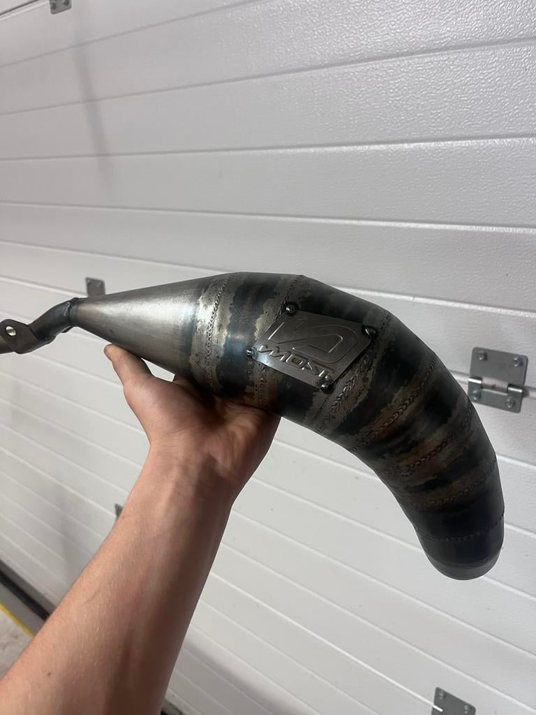 Uilaat ‘most’ bovenlangs 50 - 70cc (sherco), Fietsen en Brommers, Brommeronderdelen | Algemeen, Zo goed als nieuw, Uitlaat, Ophalen of Verzenden