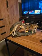 Wolven beeld 2 wolven, Verzamelen, Ophalen, Nieuw, Dier