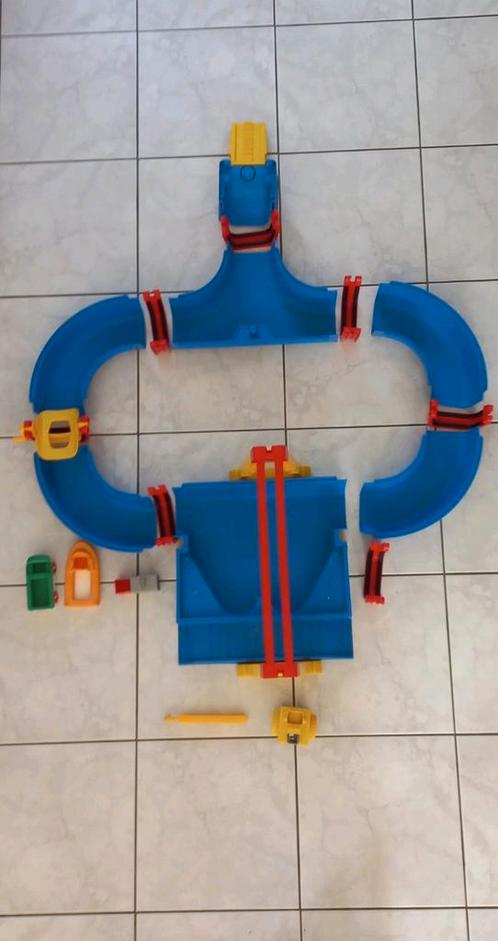 Waterbaan Aquaplay Container Port, als extra/uitbreiding, Kinderen en Baby's, Speelgoed | Buiten | Los speelgoed, Gebruikt, Ophalen