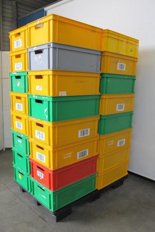opslagbakken 32 stuks / h22 x 60 x 40cm, Doe-het-zelf en Bouw, Kratten en Dozen, Gebruikt, Ophalen