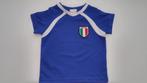 Blauwe t-shirt italia maat 92, Jongen, Ophalen of Verzenden, Zo goed als nieuw, Shirt of Longsleeve