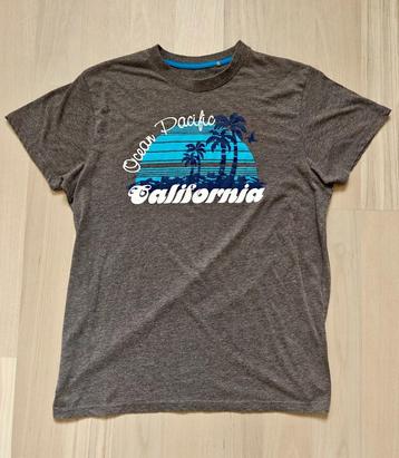 Ocean Pacific California T-shirt Grijs L beschikbaar voor biedingen