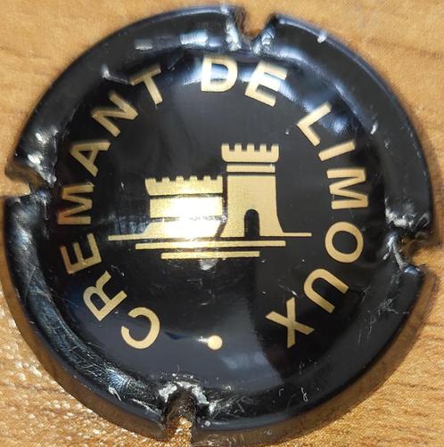 Capsule Crémant de Limoux, Maison ANTECH noir & or nr 10, Collections, Vins, Comme neuf, Vin blanc, France, Enlèvement ou Envoi