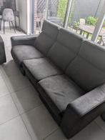 leder 2+3zit, Huis en Inrichting, Ophalen, Gebruikt