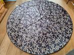 Luxe Essenza rond kleed / vloerkleed Juliette Almost black, Huis en Inrichting, Beige, 150 tot 200 cm, Rond, Ophalen of Verzenden