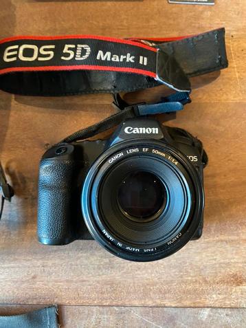 EOS 5D Mak II - digitale full-frame camera met toebehoren