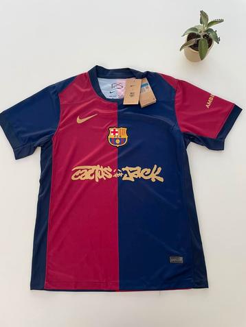 Maillot de football Travis Scott du FC Barcelone, Enlèvement ou Envoi, Nike, Taille 48/50 (M), Neuf