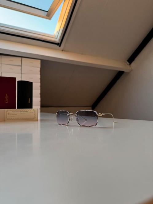 Cartier custom cut glasses/lunette || full set, Handtassen en Accessoires, Zonnebrillen en Brillen | Heren, Ophalen of Verzenden
