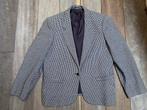 Marella Blazer 44 Houndstooth zwart en wit Italië Vintage, Kostuum of Pak, Verzenden, Zwart, Maat 42/44 (L)