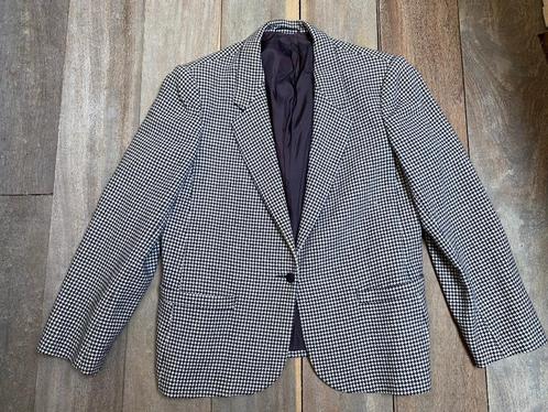 Marella Blazer 44 Houndstooth zwart en wit Italië Vintage, Kleding | Dames, Jasjes, Kostuums en Pakken, Gedragen, Kostuum of Pak