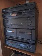 STEREOKETEN  PHILIPS AS405 MET CD-SPELER AK630 EN 2 BOXEN, Ophalen, Philips, Cd-speler, Losse componenten