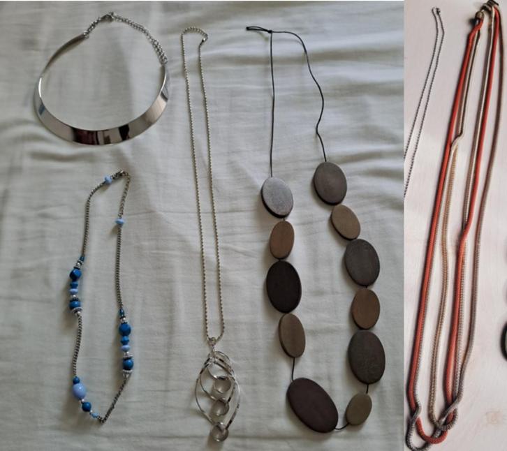 Kettingen, Handtassen en Accessoires, Kettingen, Zo goed als nieuw, Overige kleuren, Ophalen of Verzenden