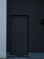 Porte d’entree en Chene, Bricolage & Construction, Enlèvement, Utilisé