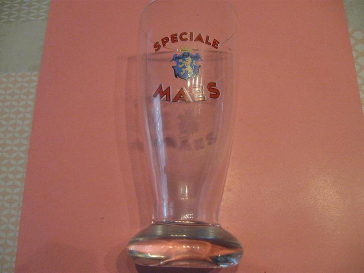 Oud Bierglas Speciale Maes, Collections, Marques de bière, Comme neuf, Verre ou Verres, Autres marques, Enlèvement