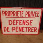 Propriété privée en vieux bois, Envoi