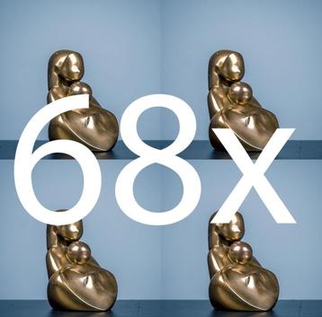 68 bronskleurige beelden van een moeder en kind beschikbaar voor biedingen