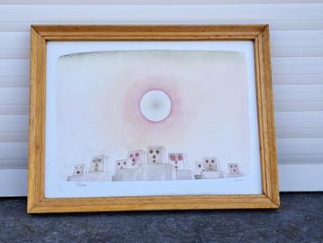 lithographie signe jean michel folon beschikbaar voor biedingen