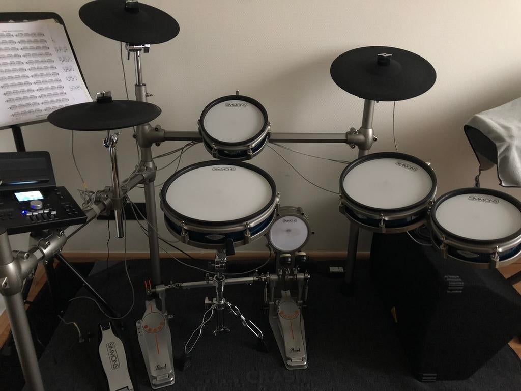 Simmons electrische drum SD 1200, Musique & Instruments, Batteries & Percussions, Utilisé, Pearl, Enlèvement