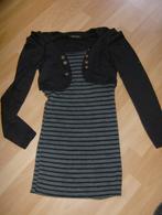 tuniek zwart merk made in italy - maat 38, Kleding | Dames, Maat 38/40 (M), Made in Italy, Zwart, Ophalen of Verzenden