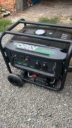 Splinter nieuwe generator 5 kw D’orly, Doe-het-zelf en Bouw, Aggregaten, Ophalen, Elektrisch startend, Benzine, Nieuw