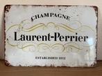 Plaque metallique laurent perrier champagne, Maison & Meubles, Enlèvement ou Envoi, Comme neuf