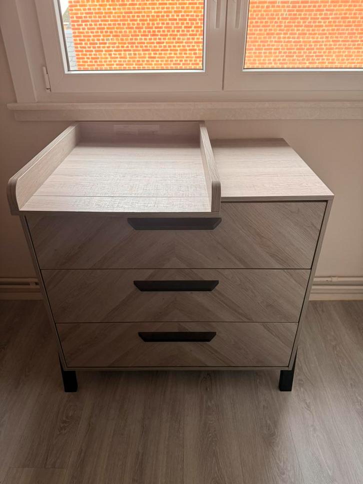 Baby slaapkamer Havana, Kinderen en Baby's, Kinderkamer | Commodes en Kasten, Zo goed als nieuw, Commode, Ophalen
