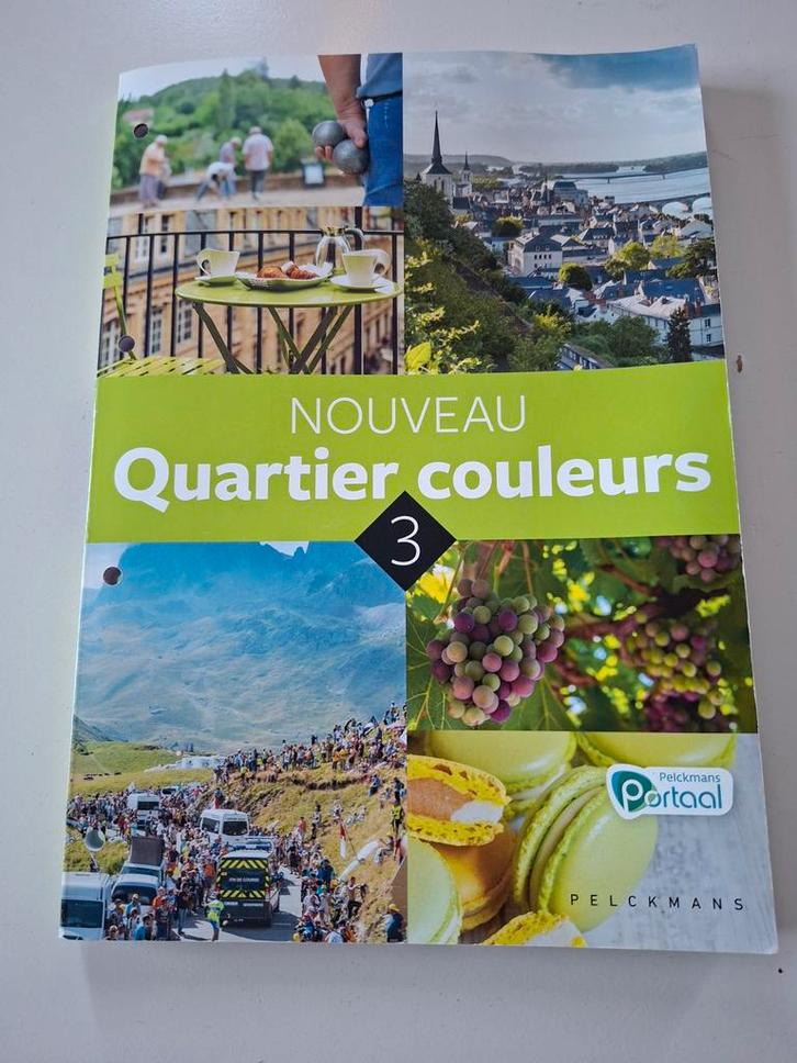 Boek Frans : Nouveau Quartier couleurs 3, Boeken, Schoolboeken, Frans, BSO, Ophalen of Verzenden