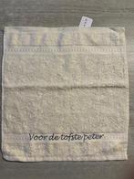 Gastendoekje met opschrift, Huis en Inrichting, Badkamer | Badtextiel en Accessoires, Ophalen of Verzenden, Nieuw, Overige kleuren