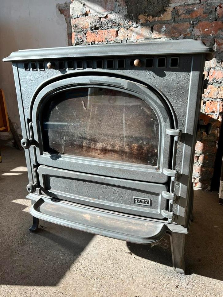 Saey 92 allesbrander – 9-13 kW – hout & kolen, Huis en Inrichting, Kachels, Gebruikt, Vrijstaand, Allesbrander, Hout, Ophalen