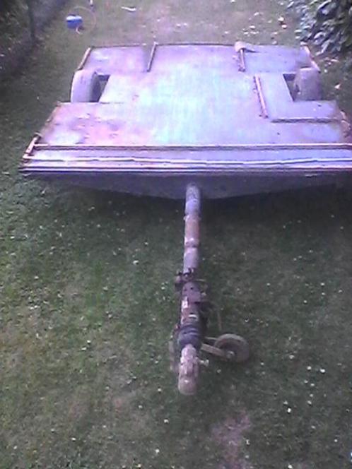 a vendre plateau de  caravane, Auto diversen, Aanhangers en Bagagewagens, Gebruikt, Ophalen