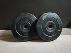 2 x 5kg Halterschijven van RS Sports. (30mm)., Sport en Fitness, Fitnessmaterialen, Ophalen, Gebruikt, Benen, Halterschijven