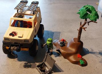 playmobil dino, offroad,wild life boomhut, jeep beschikbaar voor biedingen