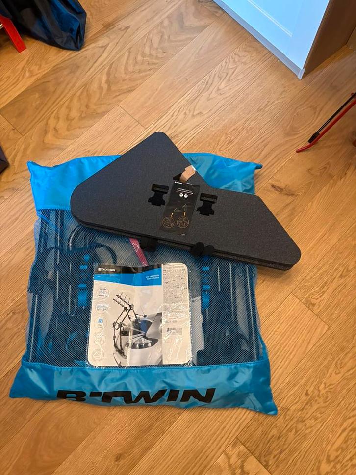 Fietsendrager voor 3 fietsen merk decathlon, Auto diversen, Fietsendragers, Zo goed als nieuw, Ophalen