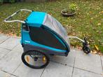 Thule tweezitsfietskar met babyhangmat, Ophalen, Gebruikt, Kinderkar, Opvouwbaar