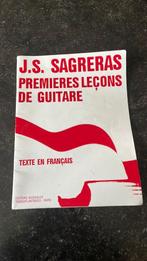 Premières leçons de guitare (J.S. Sagreras), Boeken, Muziek, Ophalen of Verzenden, Gelezen, Instrument, J.S. sagreras