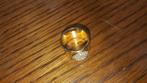 ring in verguld zilver, maat 53, Ophalen of Verzenden, Goud, Goud