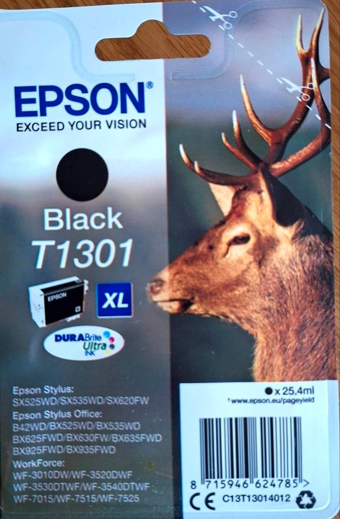 Cartouche  XL encre noire  Imprimante Epson Stag, Computers en Software, Printerbenodigdheden, Nieuw, Ophalen of Verzenden