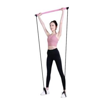Pilates bar met weerstandsbanden, full body training beschikbaar voor biedingen