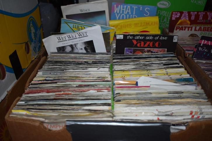 45t's : eindeloze keuze, alle genres, Cd's en Dvd's, Vinyl | Rock, Zo goed als nieuw, Poprock, Ophalen of Verzenden