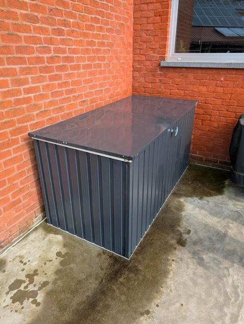 Metalen opbergbox, Tuin en Terras, Bergingen en Tuinkasten, Zo goed als nieuw, Ophalen