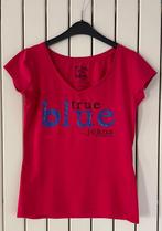 Rood T-shirt met V-hals Lola & Liza Small, Ophalen, Lola & Liza, Korte mouw, Maat 36 (S)