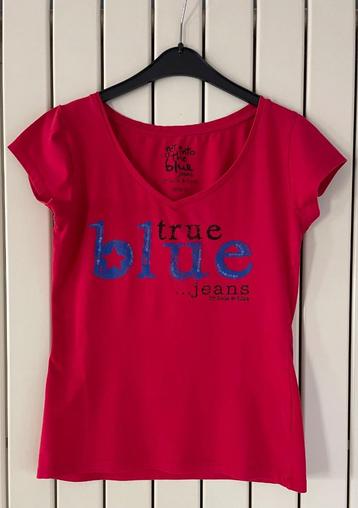 Rood T-shirt met V-hals Lola & Liza Small beschikbaar voor biedingen