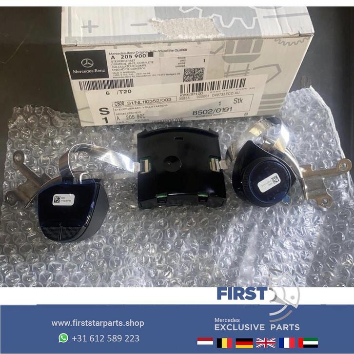 AMG DYNAMIC SELECT KNOPPEN SET L/R A45s CLA45s GLA45s C63s E, Auto-onderdelen, Dashboard en Schakelaars, Mercedes-Benz, Gebruikt