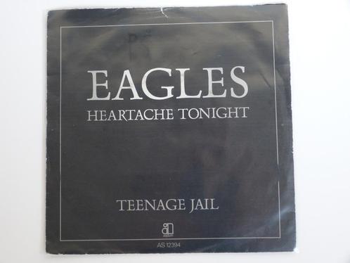Eagles  Heartache Tonight   Teenage Jail 7" 1979, CD & DVD, Vinyles Singles, Utilisé, Single, Pop, 7 pouces, Enlèvement ou Envoi